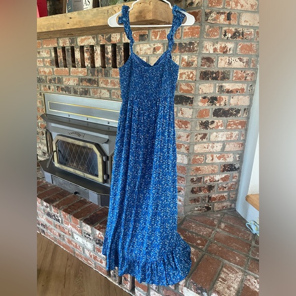 Stories - L - Blue - Hi Low Maxi Dress - Picture 3 of 5